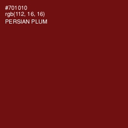 #701010 - Persian Plum Color Image